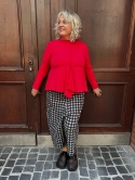 Bluzka ROCO Wendy Trendy czerwona
