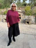 Bluzka Tunika MOLI Sun Sun bordo