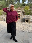 Bluzka Tunika MOLI Sun Sun bordo