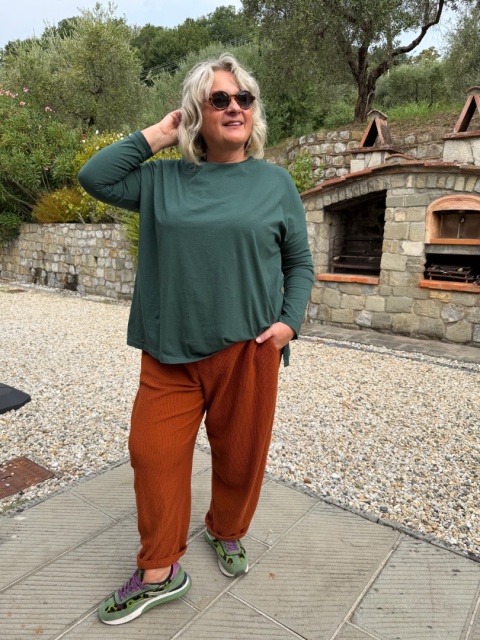 Bluzka Tunika MOLI Sun Sun zielona