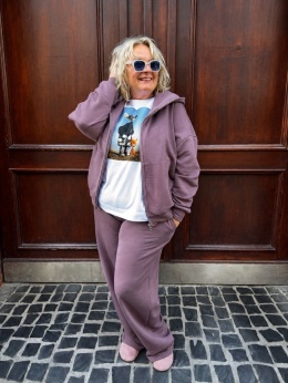 Komplet dresowy TAPIR Me Gusta dusty mauve