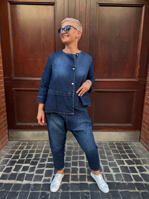 Kurtka Jeans GREK granat