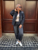 Kurtka Jeans KAREN SUN SUN czarna