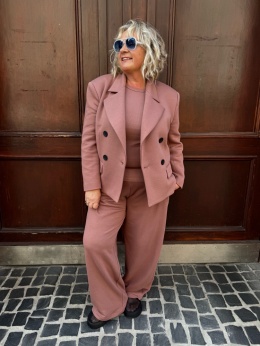 Marynarka BODO Me Gusta pink cappucino