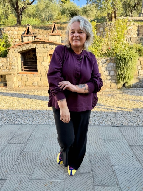 Bluza AVA Gioya jeżyna