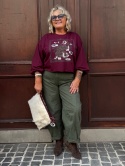 Bluza SURI Mihos jeżyna