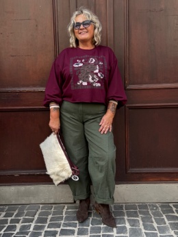 Bluza SURI Mihos jeżyna