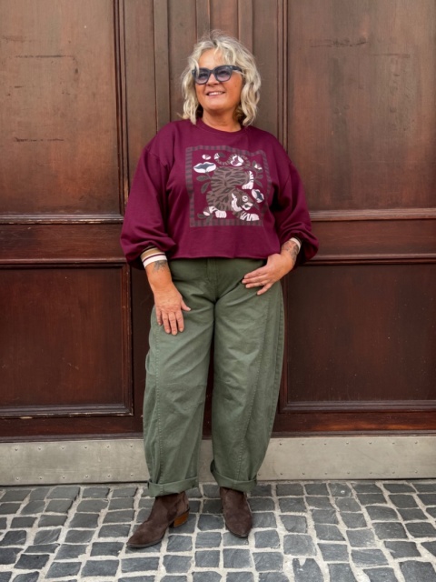 Bluza SURI Mihos jeżyna