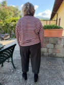 Bluzka RAYA czekolada / różowy