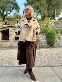 Kurtka ASHA Gioya beżowa