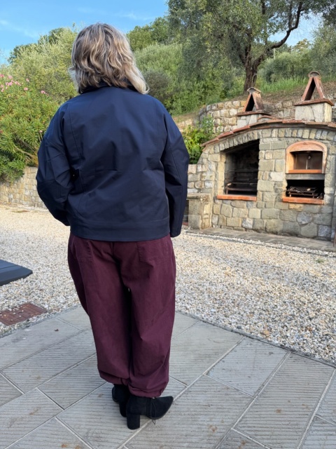 Kurtka ASHA Gioya granatowa