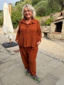 Kurtka blezer PEDRO Wendy Trendy rudy