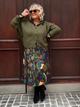 Sweter OPIO zielony
