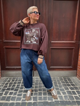 Bluza SURI Mihos czekoladowy