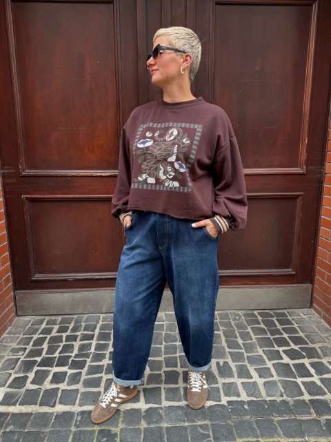 Bluza SURI Mihos czekoladowy