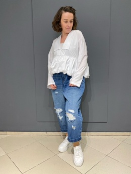 Bluzka koszula NIKA Wendy Trendy biała