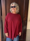 Bluzka t-shirt GABI Wendy Trendy bordo
