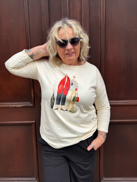 Longsleeve bluzka BATER para