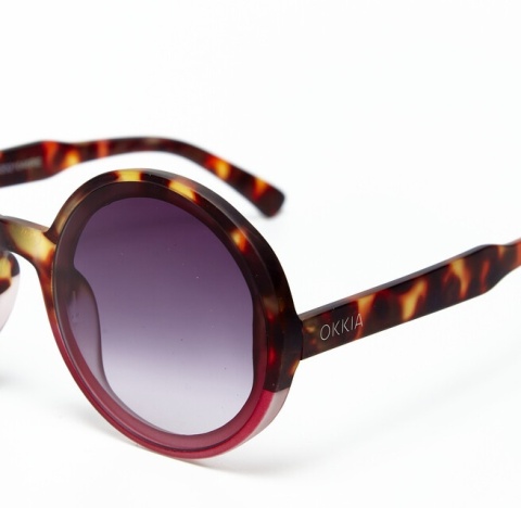 Okulary 014 MONICA Okkia havana pink