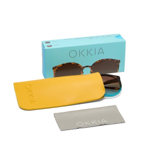 Okulary BERLINO OKKIA czarny niebieski
