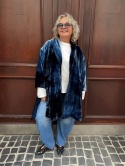 Płaszcz marynarka blezer KELLY Wendy Trendy indygo