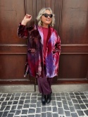 Płaszcz marynarka blezer KELLY Wendy Trendy jeżyna