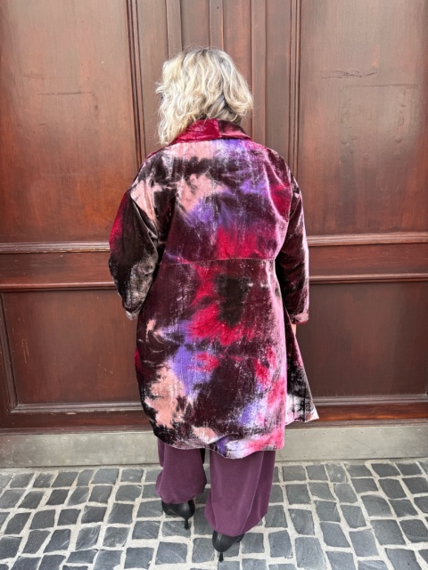 Płaszcz marynarka blezer KELLY Wendy Trendy jeżyna