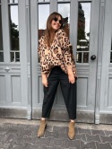Spodnie MARON Wendy Trendy punto czarne
