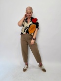 Spodnie MARON Wendy Trendy punto czekolada
