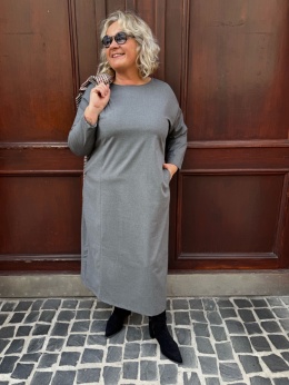 Sukienka GRACE Wendy Trendy szara