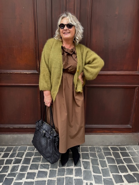 Sukienka Paloma cynamon