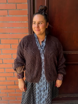 Sweter ABBA czekolada