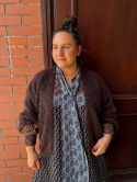 Sweter ABBA czekolada