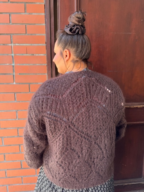 Sweter ABBA czekolada
