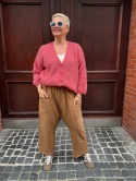 Sweter MARS różówy pieprz