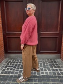Sweter MARS różówy pieprz