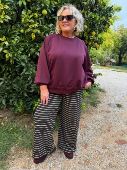 Bluza Delii Mooij burgund