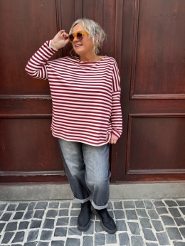 Bluza PELA Sun Sun burgund