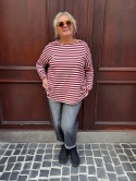 Bluza PELA Sun Sun burgund