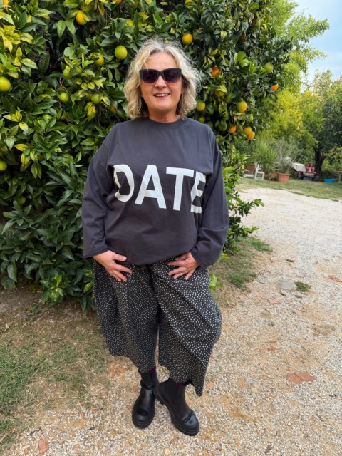 Bluzka longsleeve DATE Degrees grafit