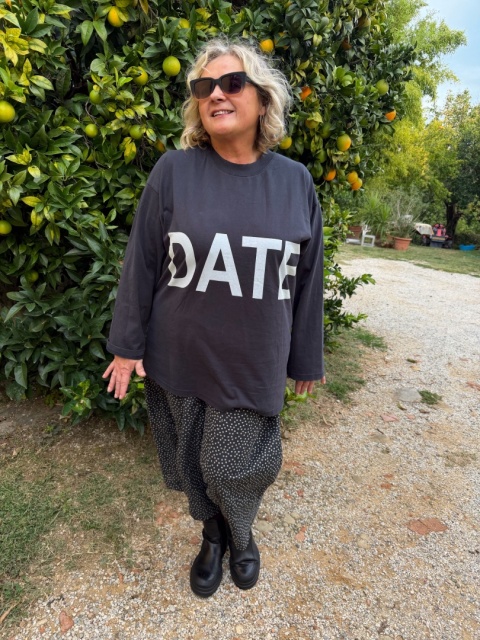 Bluzka longsleeve DATE Degrees grafit