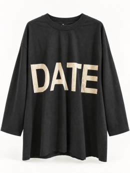 Bluzka longsleeve DATE Degrees czarna