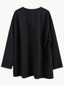 Bluzka longsleeve DATE Degrees czarna