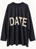 Bluzka longsleeve DATE Degrees grafit