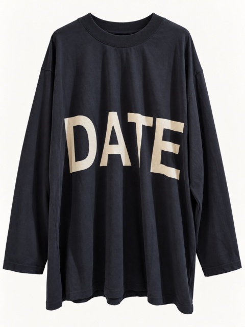 Bluzka longsleeve DATE Degrees grafit