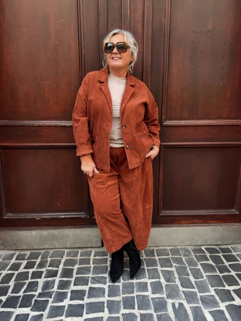 Marynarka MIRKA Gioya brandy