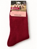 Skarpety Merino bordo