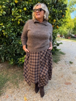 Spódnica VIVIENNE Burro brązy