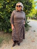 Spódnica VIVIENNE Burro brązy
