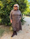 Spódnica VIVIENNE Burro brązy
